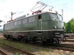 E40 128 auf der Lokparade des 19.5.2007. Koblenz L�tzel.  ...