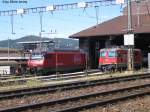 Re 460 056-5 und ...  Silvio Jenny 07.08.2007