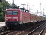BR 114 031-8 als LOK am RE1 nach Eisenh�ttenstadt dran. ...