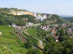 Eine MRCE 185 in Istein am 06.08.07.  ...