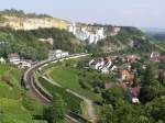 Eine Rail4Chem 185 in Istein am 06.08.07.  ...