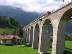 Berner Oberland 2007 - Eine, f�r deutsche Verh�ltnisse, seltsame Zugkonfiguration ...