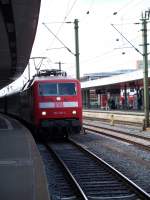 Br 120 128 von Frankfurt nach Berlin Ostbahnhof in Hannover ...