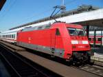 Br 101 085 nach K�ln in Hannover Hbf (4.8.2007)  ...