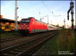 101 088 zieht gerade den EC 170 aus Budapest-Keleti pu ...