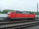 181 209-8 wartet in Karlsruhe auf ihren n�chsten Einsatz. 08.08.07 ...