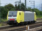 Die E 189-915RT fuhr am 9.August 2007 als Lokfahrt durch ...