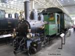 Waldenburgerbahn Nr. 6 vor einem historischen SBB-Personenwagen. Planm�ssig kam es ...