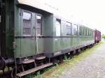 NTB Eilzugwagen Bauart Bye 667 in Wiesbaden-Dotzheim. 1939 gebaut von ... NTB Eilzugwagen Bauart Bye 667 in Wiesbaden-Dotzheim. 1939 gebaut von ...