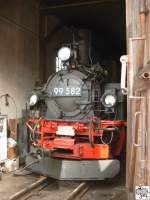 Lok 99 582 spitzt ...  Ulrich Slovig 11.08.2007