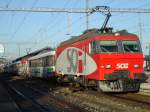 Die Re 446 016-8 ...  Lukas Buchmeier 11.08.2007