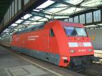 BR 101 020-6 mit bahneigener Werbung ... BR 101 020-6 mit bahneigener Werbung ...