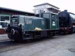 Diesellokomotive 2060.58 der �GEG in Ampflwang am 12.4.2004  ...