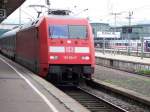 101 034 verl�sst am 11.08.2007 mit IC 119 nach Innsbruck ...