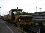 Gleisstopfmaschine in D�sseldorf Hbf   ...