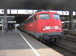 BR 110 457-9 mit Nahverkehrszug   ...