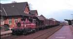 Nahg�terzug in Cloppenburg an der Strecke Osnabr�ck-Oldenburg  ...