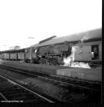 Mai 1965: Lok 50 732 abfahrbereit im Kopfbahnhof Lüdenscheid vor ... Mai 1965: Lok 50 732 abfahrbereit im Kopfbahnhof Lüdenscheid vor ...