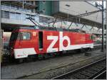 HGe 4/4 101 963 der Zentralbahn steht am 19.07.2007 in ...