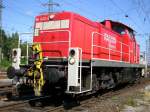 296 040-9 bei Rangierfahrten ...  Hendrik Albrecht 18.08.2007