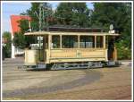 R-Triebwagen 15 der ehemaligen St�dtischen Stra�enbahn Offenbach stand am 12.08.2007 ...