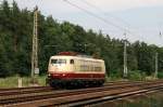 BR 103 103 184 bei Fangschleuse (21.07.2007)