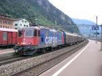 420 307 hat sich in Erstfeld an das Ende des ...