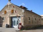 ferrocarriles-de-mallorca-fcm--sfm Mallorca/Arta,03.01.06,G�terschuppen in Arta.