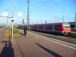 Ein S-Bahn Wagenpark als Leerfahrt durch den Dortmunder Hauptbahnhof.  ...