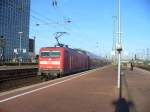 BR 112 Diese BR 112 verl�sst um 07.24Uhr den Dortmunder Hauptbahnhof mit dem RE 11 aus Paderborn nach D�sseldorf.