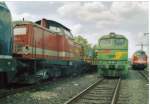 Wochenendtreffen von privaten Dieselloks ...  Bruno M�ller 21.08.2007