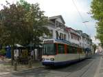 3.8.2007: Tw 7603 + Bw an der Haltestelle Freiberger Platz ... 3.8.2007: Tw 7603 + Bw an der Haltestelle Freiberger Platz ...
