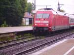 BR 101 Lokportraits 101 001-7 erreicht mit dem IC 1971 Elmshorn am 13.07.07