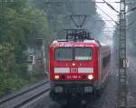 Bei str�mendem Regen f�hrt ...  Martin Kramer 21.08.2007