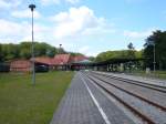 Der Bahnhof Heringsdorf am 23.7.2007   ...