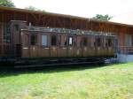 KPEV Wagen am 23.7.2007 im Bahnhof Seebad Heringsdorf  ...
