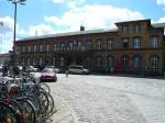 Das Bahnhofsgeb�ude von Greifswald am 25.7.2007  ...