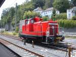 362 510-0 wartet gegen Mittag des 06. Juli 2006 im ...