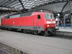 120 134-2 vor IC in K�ln Hbf am 09.07.2006  ...