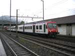Ein SBB-Triebzug als S3 nach Luzern bei der Ausfahrt aus ...