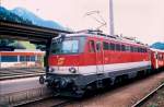 1142 552-7 mit Regionalzug ...  Karsten Schmidt 25.08.2007