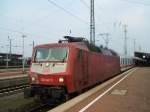 BR 120 142-5 mit IC 2807 als Ersatzzug in Dortmund ...