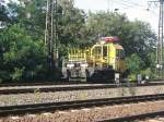 GAF 100 mit Arbeitsb�hne unterwegs Richtung Dresden-Altstadt.24.08.07.  ...