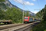 Die Re 484 016 ...  Christian Barmettler 26.08.2007