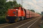 RAG RBH 830 am 24.08.2007 in Recklinghausen am Bahnübergang Börster ... RAG RBH 830 am 24.08.2007 in Recklinghausen am Bahnübergang Börster ...