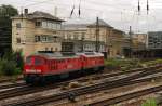 232 195 und 232 675 in Chemnitz Hbf (24.07.2007)  ...