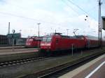 Momentaufnahme in Dortmund mit dem RE 6 und dem RE ... Momentaufnahme in Dortmund mit dem RE 6 und dem RE ...