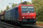 Eher seltener Gast in Datteln (n�rdliches Ruhrgebiet): SBB 482 023-9 ...
