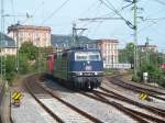 181 206 und 181 219 ziehen am 28.08.07 den IC ...