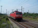 Br 120 157 von K�ln nach Leipzig Hbf in Braunschweig ...